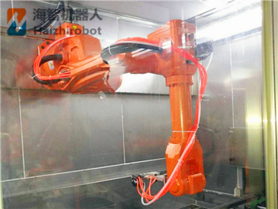 龍門架吊掛噴塗機器人轉台(圖2) 龍門架吊掛噴塗機器人轉台(圖2)