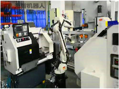 車床上下料機器人