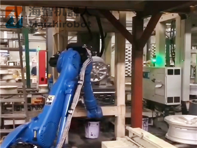 六軸上下料機械手臂