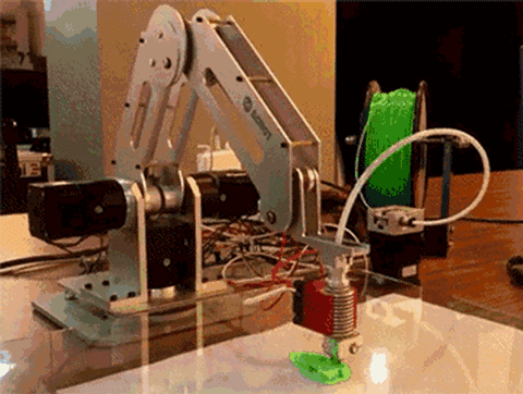 3D打印機器人手臂 3D打印機器人手臂