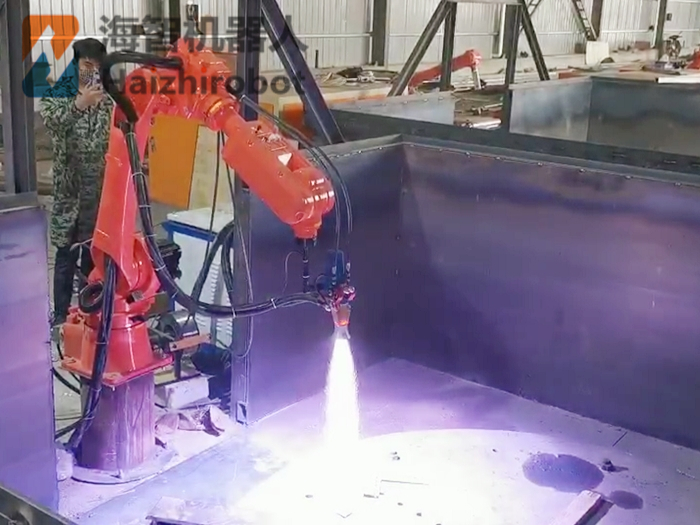 自動噴鋅設備 熱噴塗機器人(圖1)