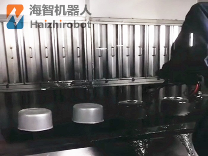 機器人電飯煲內膽噴漆