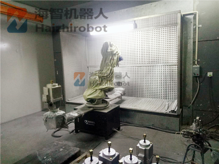 轉台噴漆機器人