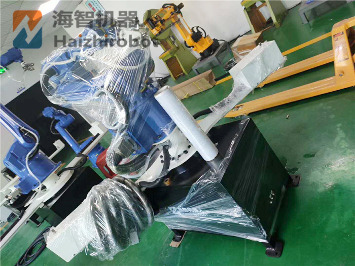 機械手噴塗轉台 9軸聯動自動噴漆機(圖1)