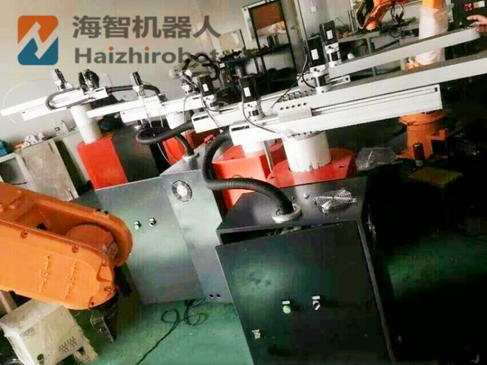 東莞衝壓機械手廠家-海智四軸擺臂機械手訂單！(圖1)