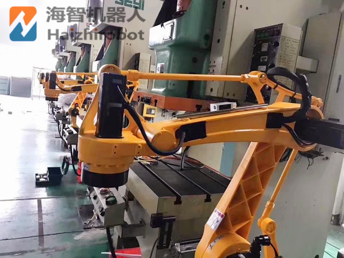 4關節衝壓機械手生產線 衝床機械臂應用(圖7) 4關節衝壓機械手生產線 衝床機械臂應用(圖7)