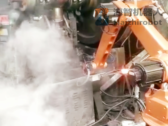 鍛造機械手臂廠家案例(圖2)