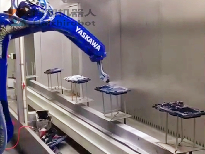 噴塗遮蔽治具產品噴漆機器人(圖1) 噴塗遮蔽治具產品噴漆機器人(圖1)