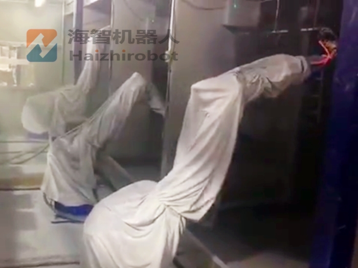 機器人塗裝流水線線速與台數的參考！(圖1)