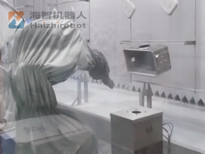 機箱 五金櫃體噴漆機器人（懸掛靜電噴漆線）(圖1)