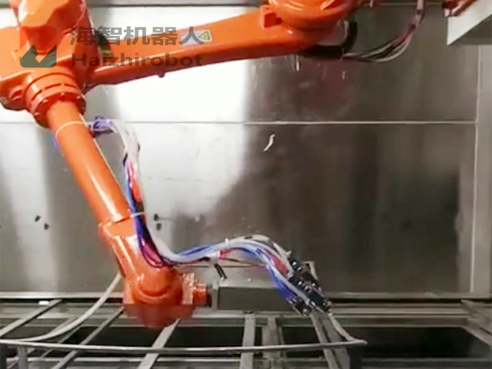 框架噴漆機器人 五金配件噴塗(圖1)